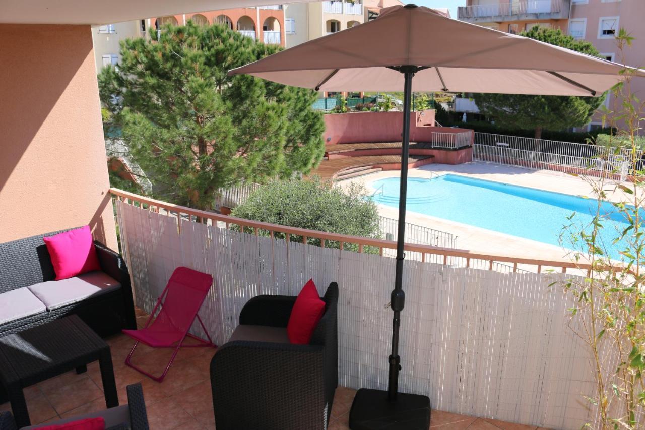 Coeur De Frejus, L'Amphitheatre, Appartement 3 Pieces Climatise, Terrasse, Barbecue, Piscine & Parking 外观 照片