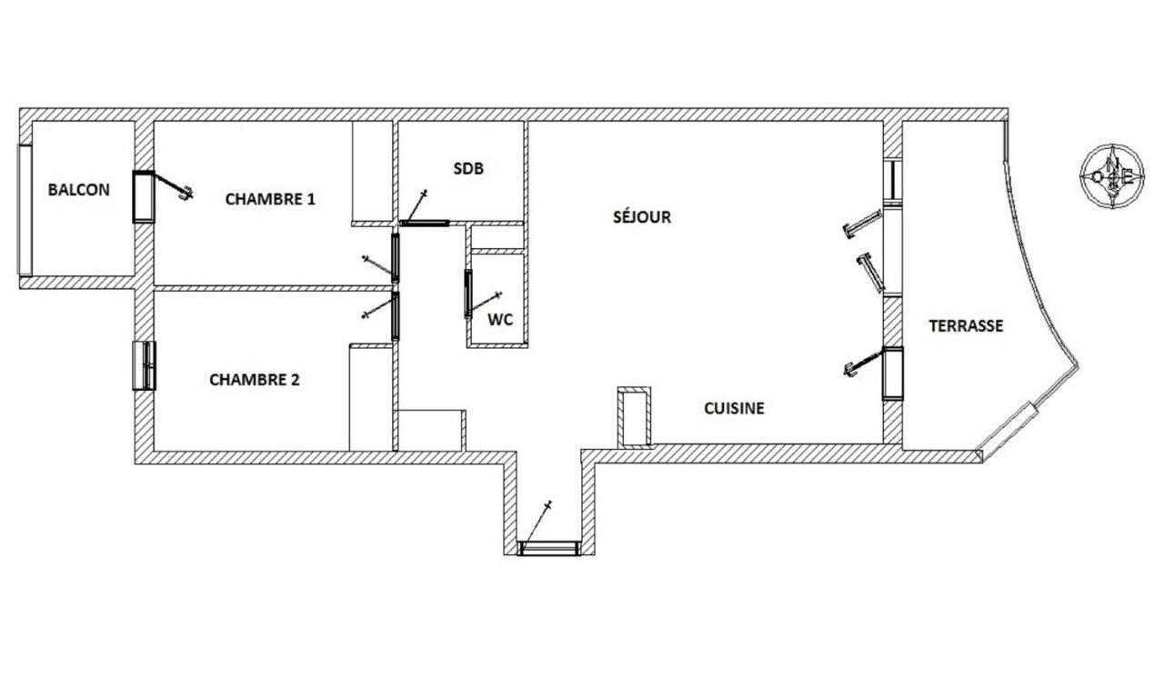 Coeur De Frejus, L'Amphitheatre, Appartement 3 Pieces Climatise, Terrasse, Barbecue, Piscine & Parking 外观 照片